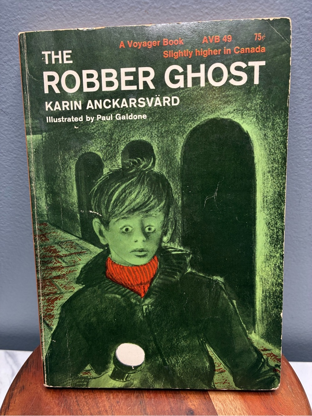 The Robber Ghost Karin Anckarsvärd 1970 Voyager Book PB Paul Galdone